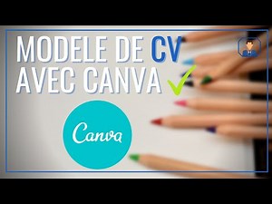 Comment faire un CV sur Canva en 15 MINUTES ?
