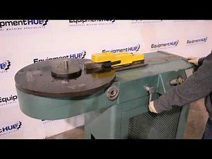 Diacro #8 360° Hydraulically Operated Pipe / Tube / Flat Bar Bender