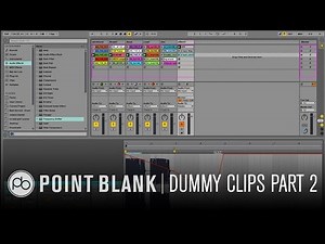 Ableton Live Tutorial - Using Dummy Clips Part 2: Triggering Effects