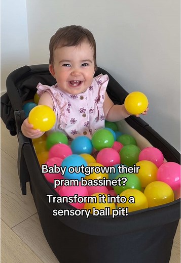 Create a Sensory Ball Pit for Babies Easily