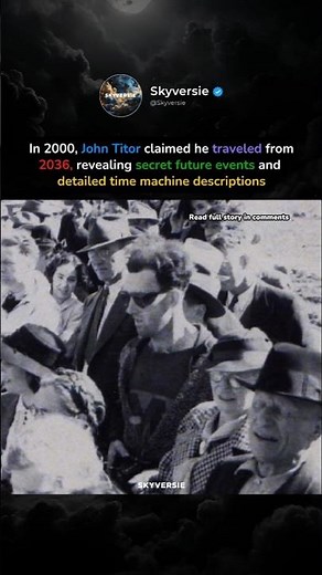 The Time Traveler Who Came From 2036 | John Titor Story