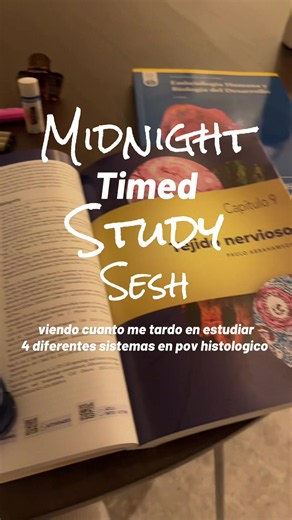 Study Sesh de 5 Horas: 4 Sistemas de Estudio en Histología