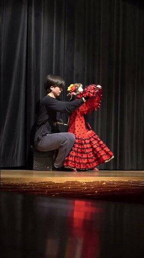 【？この人形はどのように操作しているのか？】八王子車人形によるスパニッシュダンス #八王子車人形 #文化財 #人形浄瑠璃