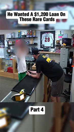 He Wanted A $1,200 Loan On These Rare Cards #pawshop #money #silver #trending #News