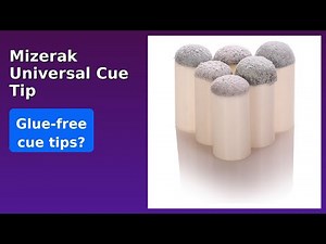 REVIEW (2025): Mizerak Universal Cue Tip Replacements. ESSENTIAL details.