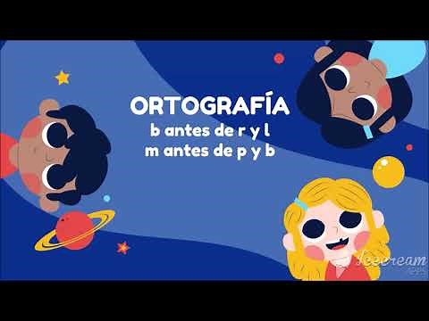 ORTOGRAFÍA CLASE I : b antes de r y l -y- m antes de p y b