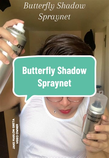 Butterfly Shadow Spraynet: Strong Hold Hair Spray