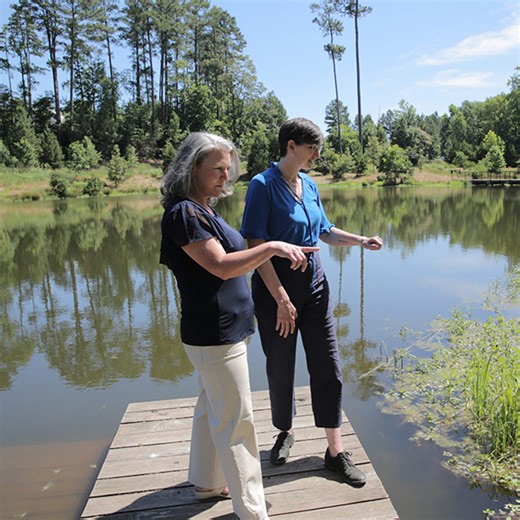 Duke Reclamation Pond - Duke Climate Road Trip