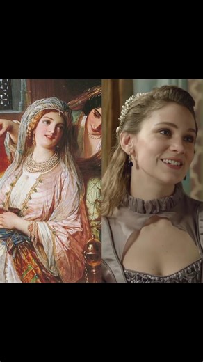 Reel vs Real Sultanas of Magnificent century as shown in series #magnificentcentury #istanbul #short