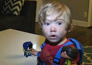Toddler with vampire-like symptoms fights for a cure