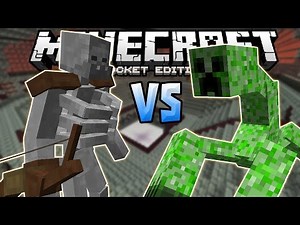 MUTANT CREATURE MOB BATTLE!!! - 0.14.0 Mob Battle Mod - Minecraft PE (Pocket Edition)