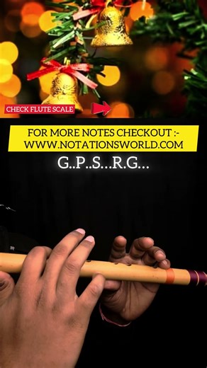 Jingle Bells | Flute Cover | Flute Notes | Flute Tutorial | Christmas Song | #flutetutorial #flute