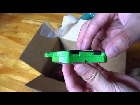 EBC Green Stuff Brake Pads Unboxing and Review in 1080p