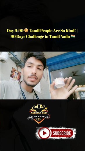 Day 9/90 😍 Tamil People Are So Kind! | 90 Days Challenge in Tamil Nadu 🇮🇳