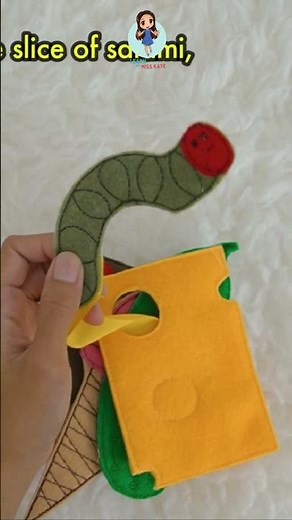 The Very Hungry Caterpillar by Eric Carle Read Aloud Felt Story #ericcarle #theveryhungrycaterpillar