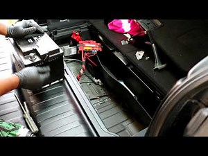 How to replace the battery of the BMW X5