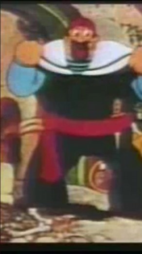 Popeye the sailor old animated movie scene (1936) and read discription #cinemaghar #popeye