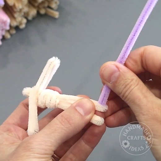 Creative Handmade Craft Ideas Mini Dolls made of Pipe Cleaners 🔥🔥 #tutorial #craft #diy #handmadecrafts #handmade | Handmade Crafts Ideas