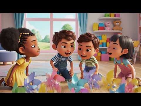 Six Little Toy Pinwheels Go Whirl Whirl Wh | Nursery Rhymes for Kids | Baby Songs & Toddler