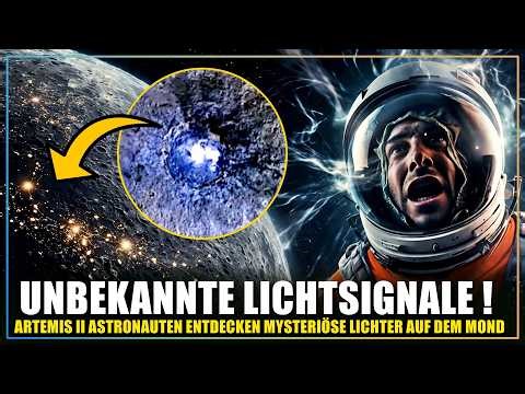 Keine Einschläge! Artemis II hat grade intelligente UFO Lichter auf dem Mond entdeckt ?!