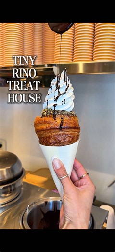 Tiny Rino inside of the @Denver Central Market #colorado | tiny rino treat house denver