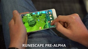 Here's a (very early), pre-Alpha version of RuneScape Mobile 📱 There's lots of UI work to be done, but what are your first thoughts? | RuneScape