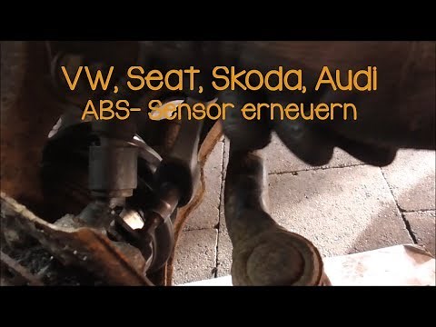VW Lupo Polo 6N etc. ABS sensor replacement