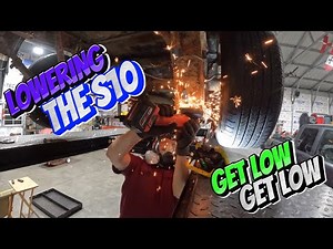 Lowering Blocks on the Chevy S10 | How to lower a S10 in the rear | Better appearance for a 1985 S10