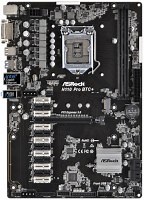 Материнская плата ASRock H110 Pro BTC