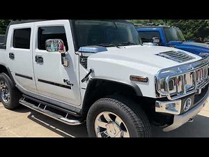 2009 Hummer H2 SUT Luxury 36k miles White