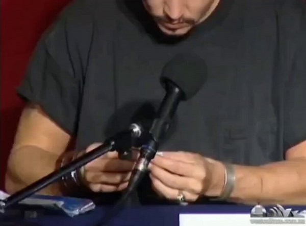 When Johnny Depp rolled his chocolate cigarette in the middle of a Cannes Film Festival press conference. Truly iconic