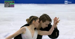 Europei 2023 di pattinaggio di Figura, la splendida prova di Victoria Manni e Carlo Roethlisberge