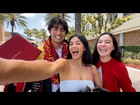 ANDREW GRADUATED from COLLEGE (sibling vlog) 🎓