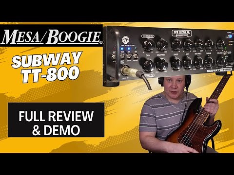 Mesa/Boogie SUBWAY TT-800 Full Review and Demo