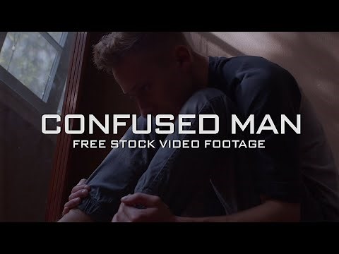 50+ Confused Man Free Stock Video Footage| Depressed Man, Worried Man, Stressed Man, Problematic Man