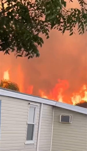 The fires tonight were really intense and widespread. Here’s another video showing just how bad it got. The fire department states the fire is now 80% contained. | The Space Coast Rocket