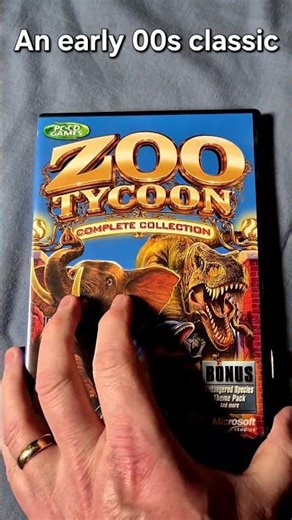 Zoo Tycoon PC CD ROM #Nostalgia