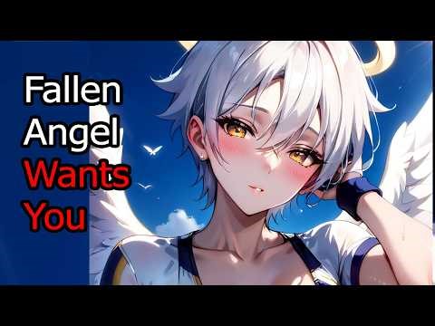 YANDERE Fallen Angel Claims You 😈👼 Whispered ASMR Roleplay | Possessive Comfort