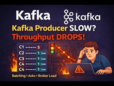 Kafka Interview Question 5: Why Producer Throughput Drops Under Load?