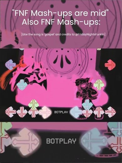 That's Why FNF Mashups Are Underrated #fnf #mfm #midfightmasses #selever #ruv #shorts #memes