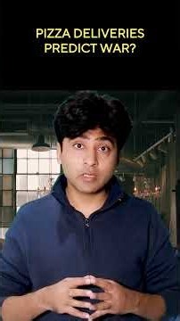 Pentagon Pizza Indicator: Why Does Late-Night Pizza Delivery Predict Global Wars