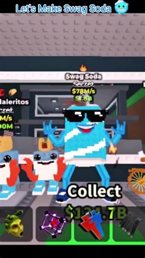 Today I Make Swag Soda 🥤. #roblox #shortsviral #gaming #shorts #stealabrainrot