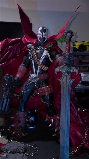 Spawn - Al Simmons "Hellspawn"!. #spawn #spawncomics #onesixthscale #antihero #malebolgia