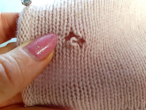 Mending a Hole in a Sweater: How to Do It Professionally...Repair your favorite knitwear...