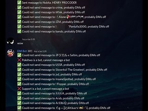 Discord Mass DM Bot | Showcase