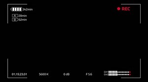 Camera Viewfinder Digital Overlay Display 4k Stock Footage Video (100% Royalty-free) 6385457 | Shutterstock