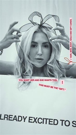 GIFT HER GOOD. ! hair, skin, nails and “AWW HONEY! I LOVE IT.” ! shop GIFTING CARDS 24/7 at gadabout.com OR shop ETC. all week. ps— you have 4 days. ! ♥️ | Gadabout SalonSpas