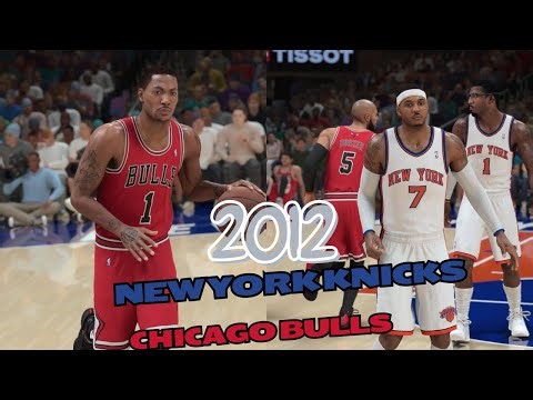 2012 New York Knicks vs Chicago Bulls but in NBA 2K26! 