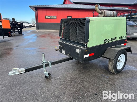 2004 Sullair 185DPQJD 185 CFM Portable Air Compressor | Construction