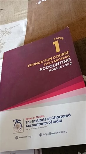 #icai module book of accounts of 2025 .trending